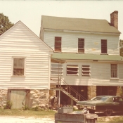 Back of house befor renovation